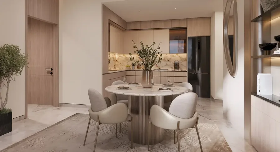 Warm materials and composed interiors, designed around everyday living.